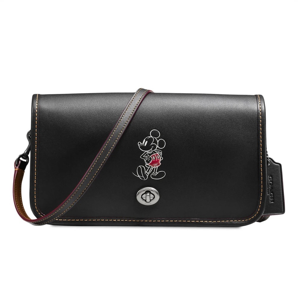 DISNEY X COACH
Mickey Mouse Penny Leather Crossbody Bag